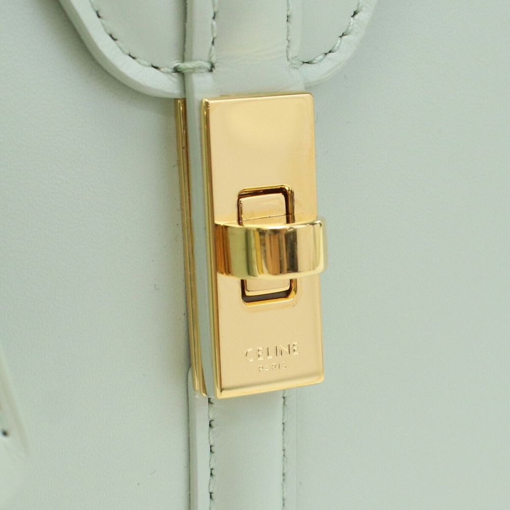 Celine Handbag Mini Green Saise 16